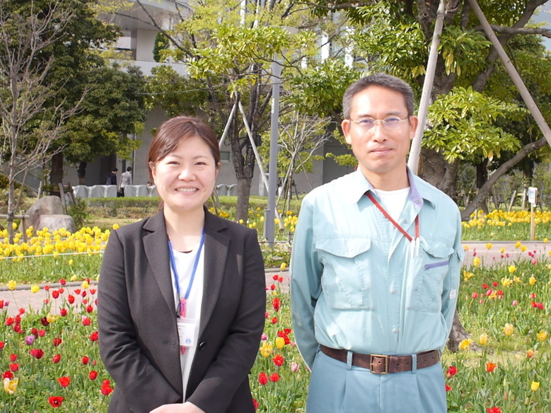 お話を伺った早貸さんと里見さん