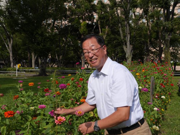 グリーンアドバイザー東京会長の小口健蔵さん